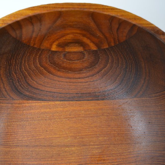 Georg Jensen Henning Koppel Vintage Danish Modern Mid Century Teak Salad Bowl - Picture 7 of 13